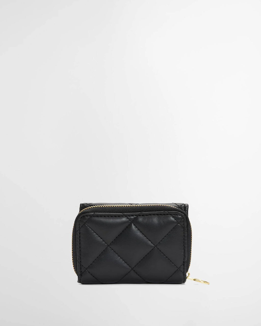 Women's Barbour International Soft Touch Aurora Tri Fold In Black — view 3