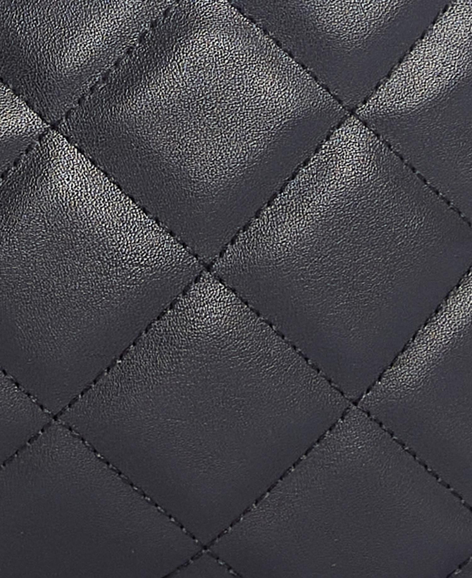 Women's Barbour International Black Quilted Sloane Crossbody Bag — view 9