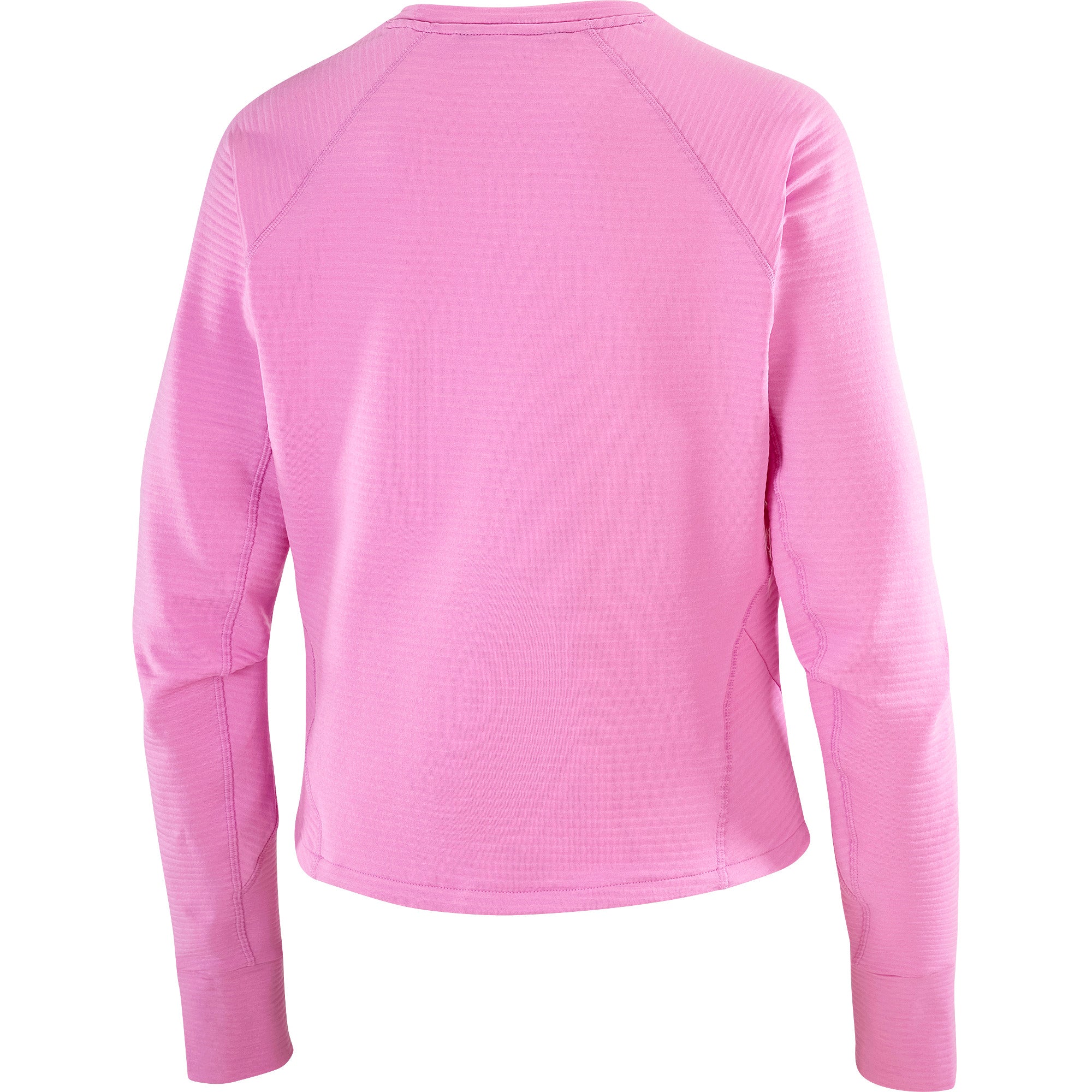 Women's Salomon Essential Lightwarm Fleece in Cyclaman Pink — view 6