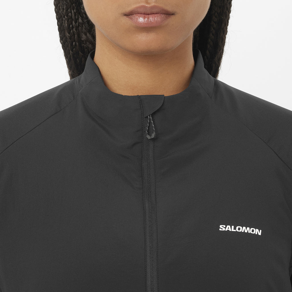 Women's Salomon Black Mountain Flex Hybrid Jacket — view 2