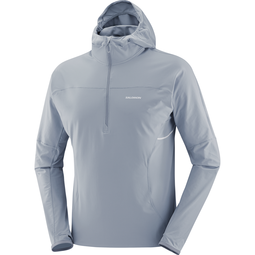 Men's Salomon Trade Winds Sense Aero Hybrid Half Zip Hoodie — view 7