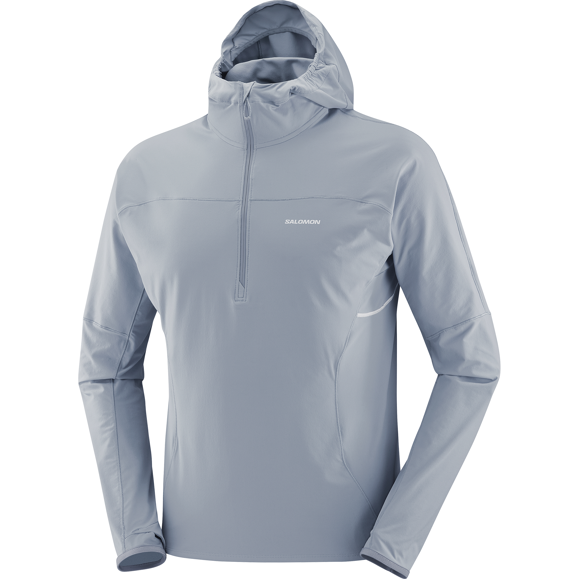 Men's Salomon Trade Winds Sense Aero Hybrid Half Zip Hoodie — view 7