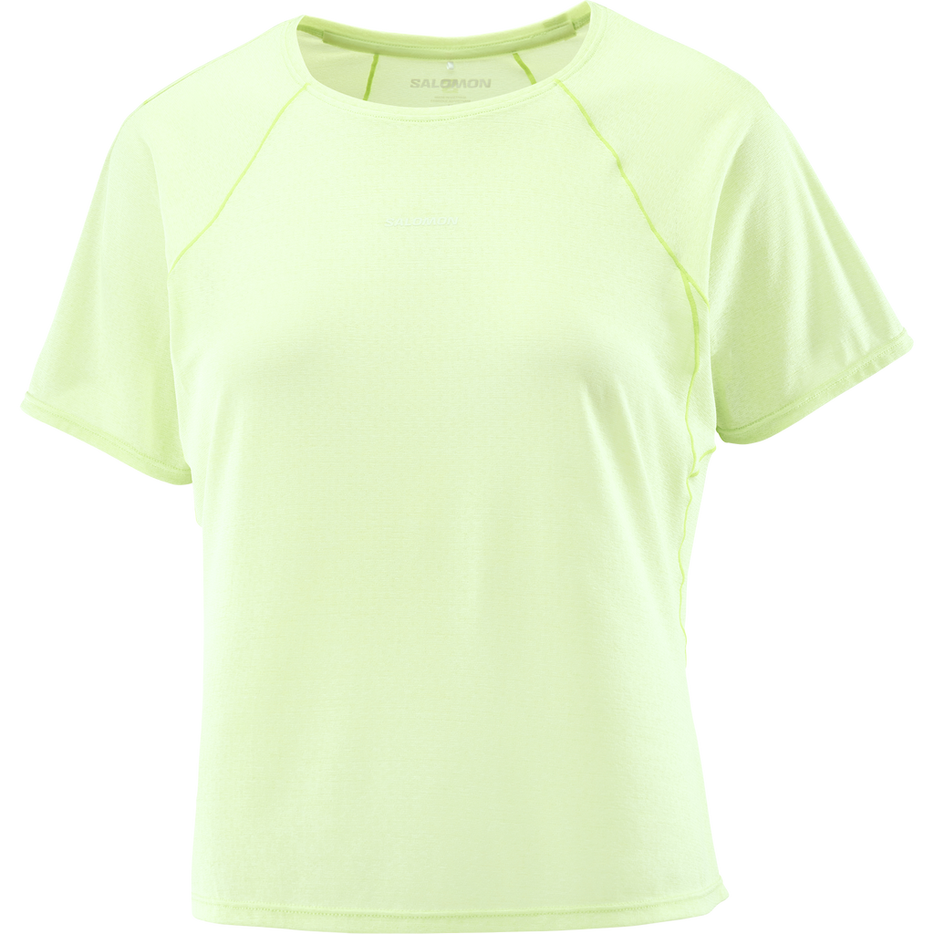 Womens Salomon Shakeout Air Cropped T-Shirt in Butterfly — view 5