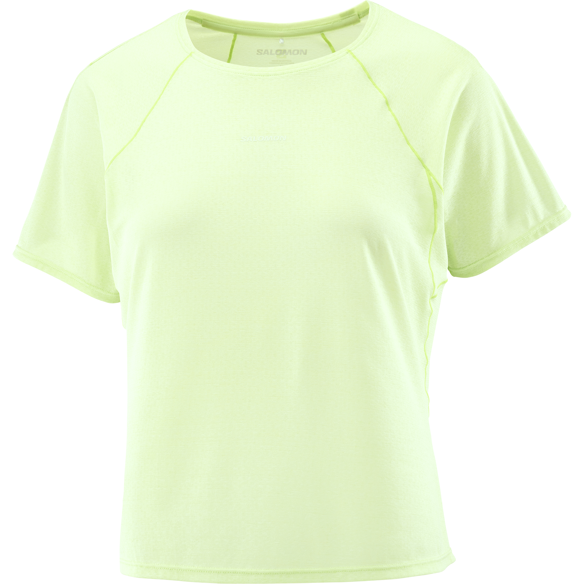 Womens Salomon Shakeout Air Cropped T-Shirt in Butterfly — view 5