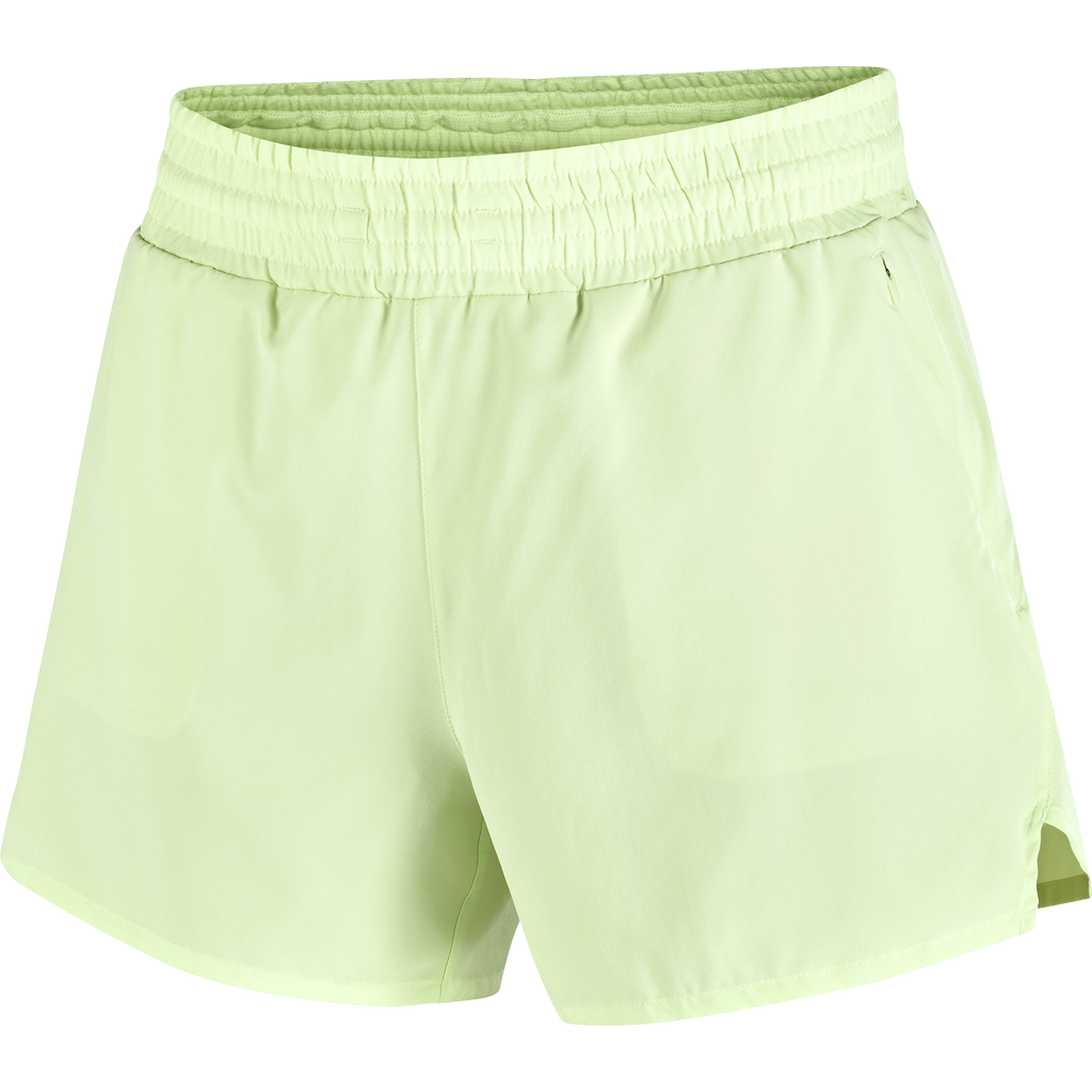 Light green shorts on a white background