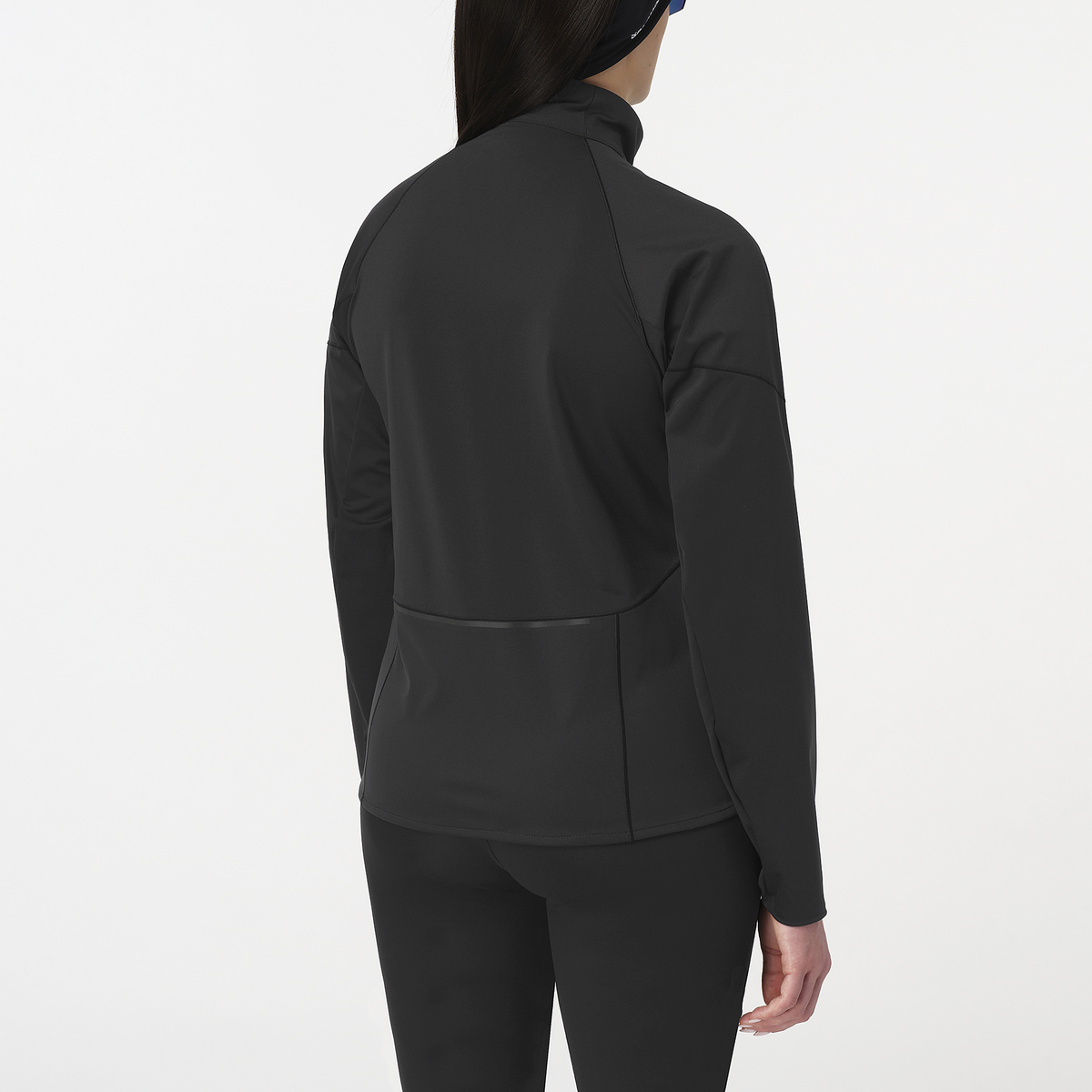 Womens Salomon Sense Softshell Jkt Deep Black Jackets — view 2