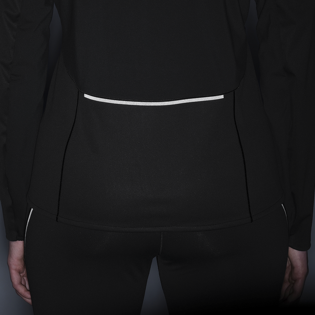 Womens Salomon Sense Softshell Jkt Deep Black Jackets — view 5