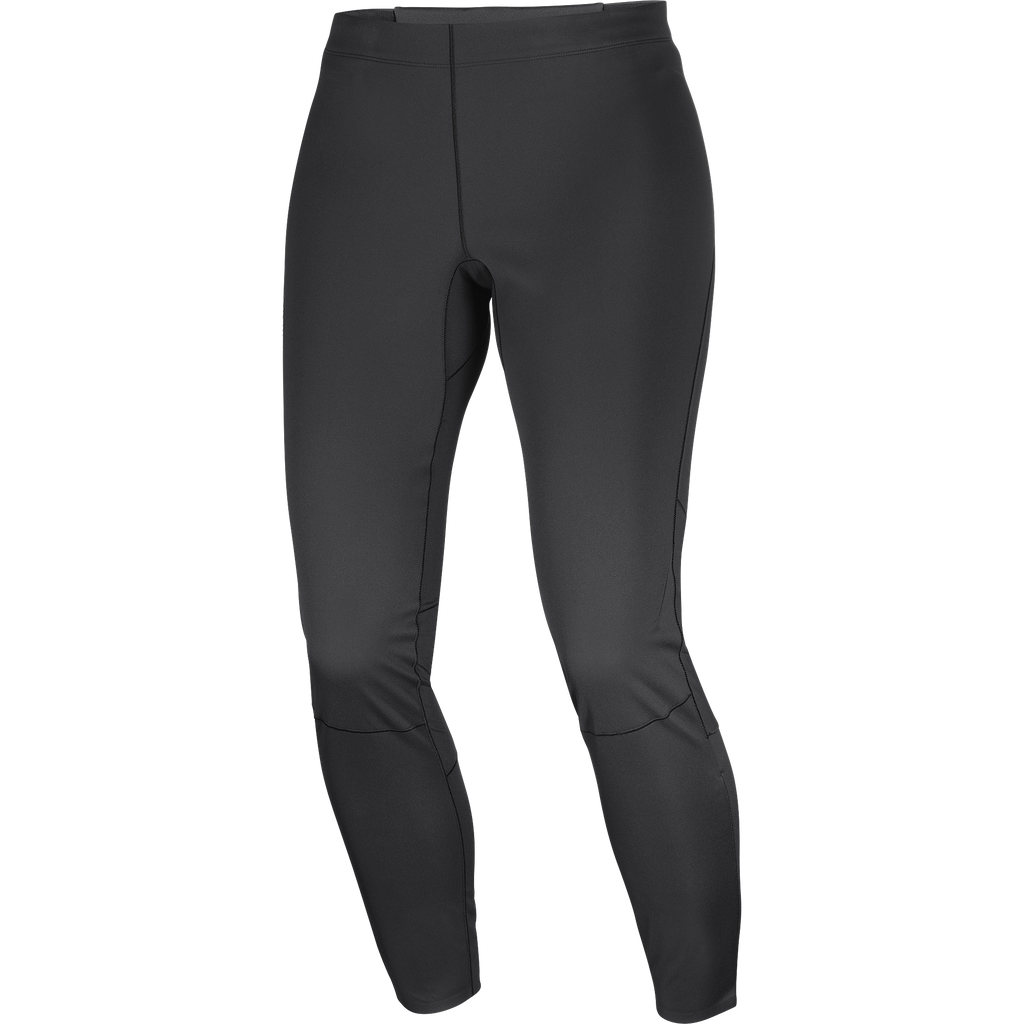 Womens Salomon Sense Softshell Tights Deep Black Leggings — view 7