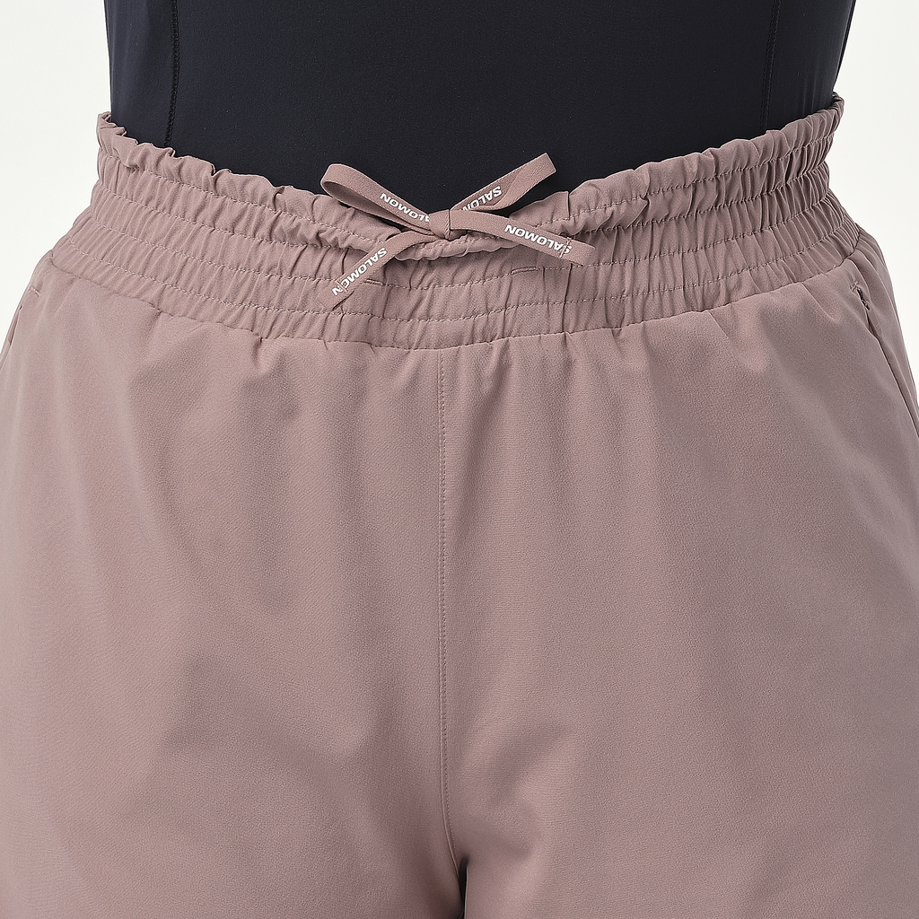 Womens Salomon SHKout C 2IN1 SHTS 4" Antler Shorts — view 6