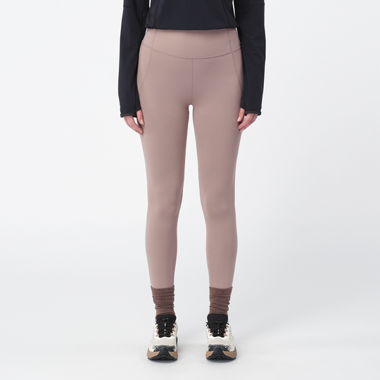 Womens Salomon SHKout BLISS TIGHTS Antler Leggings
