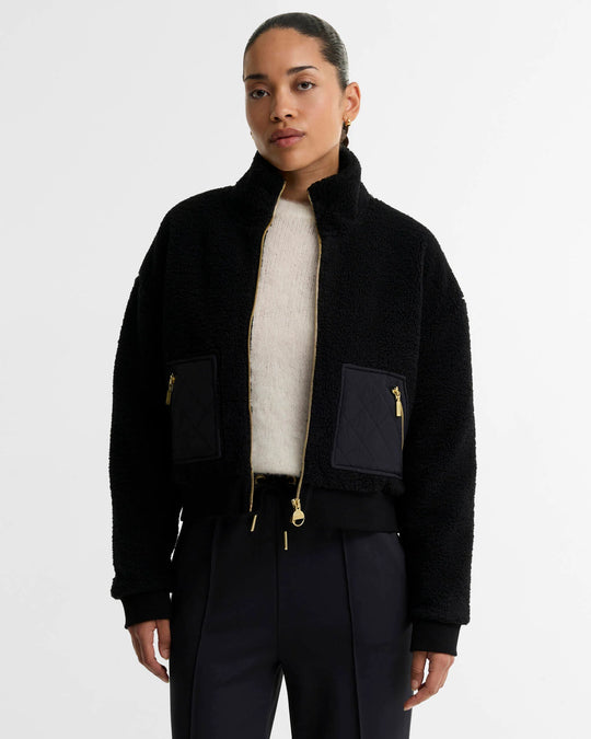 Women's Barbour International Gea Fleece In Black