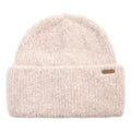 Women's Barbour International Kemora Knitted Beanie Hat In Nutmeg Marl