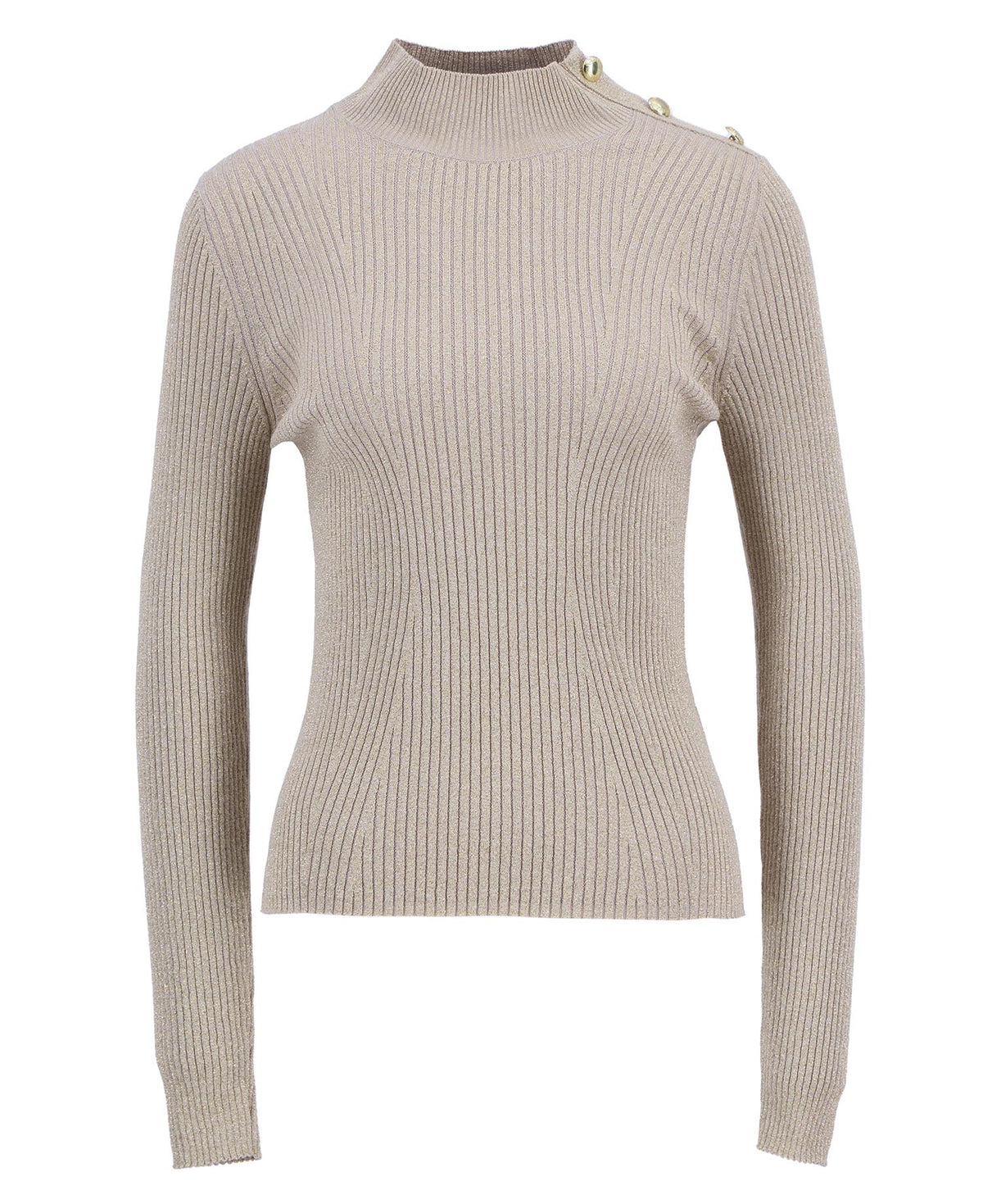 Women's Barbour Stella Knitted Jumper in Oat — view 8