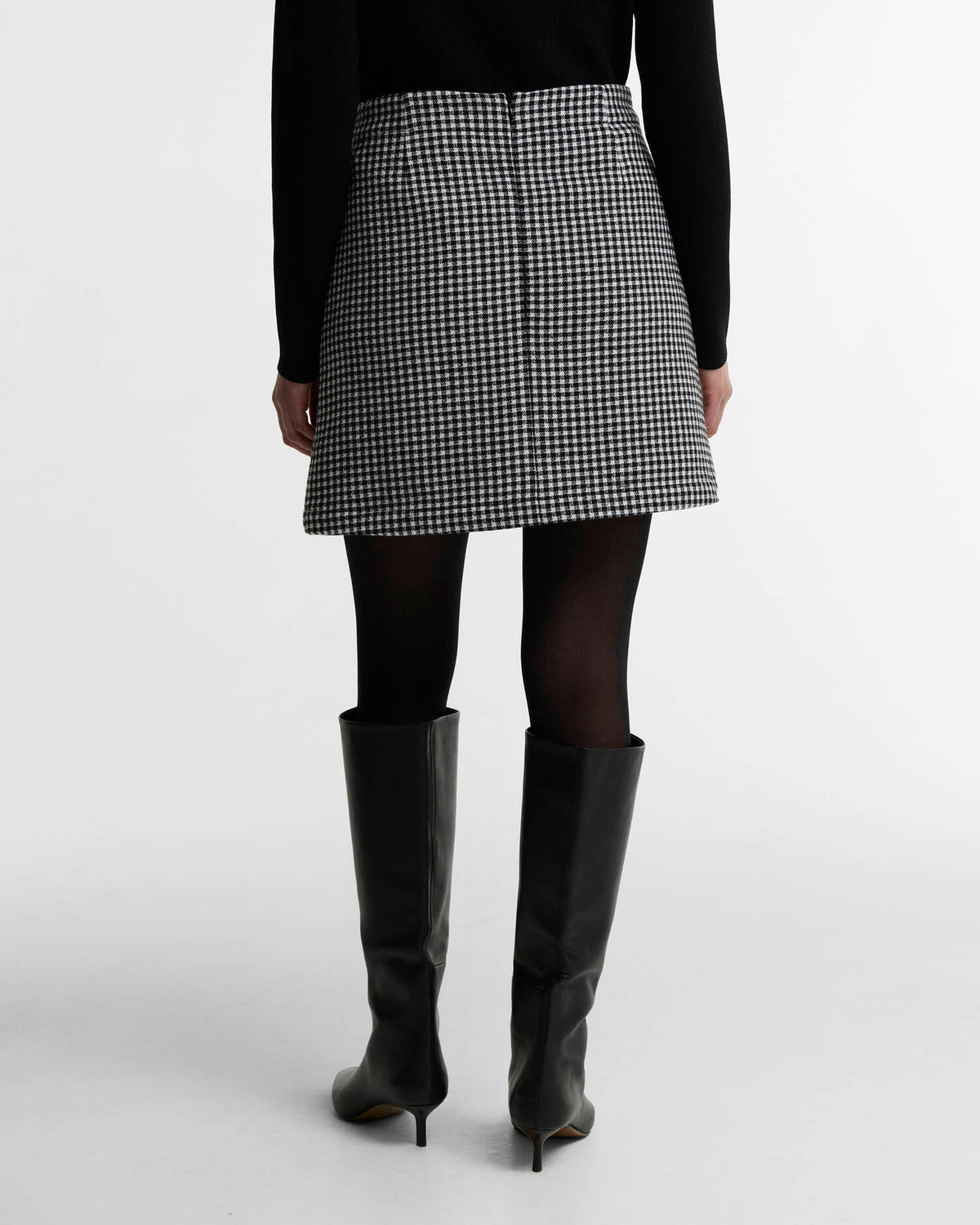 Women's Barbour International Halina Mini Skirt In Multi — view 3