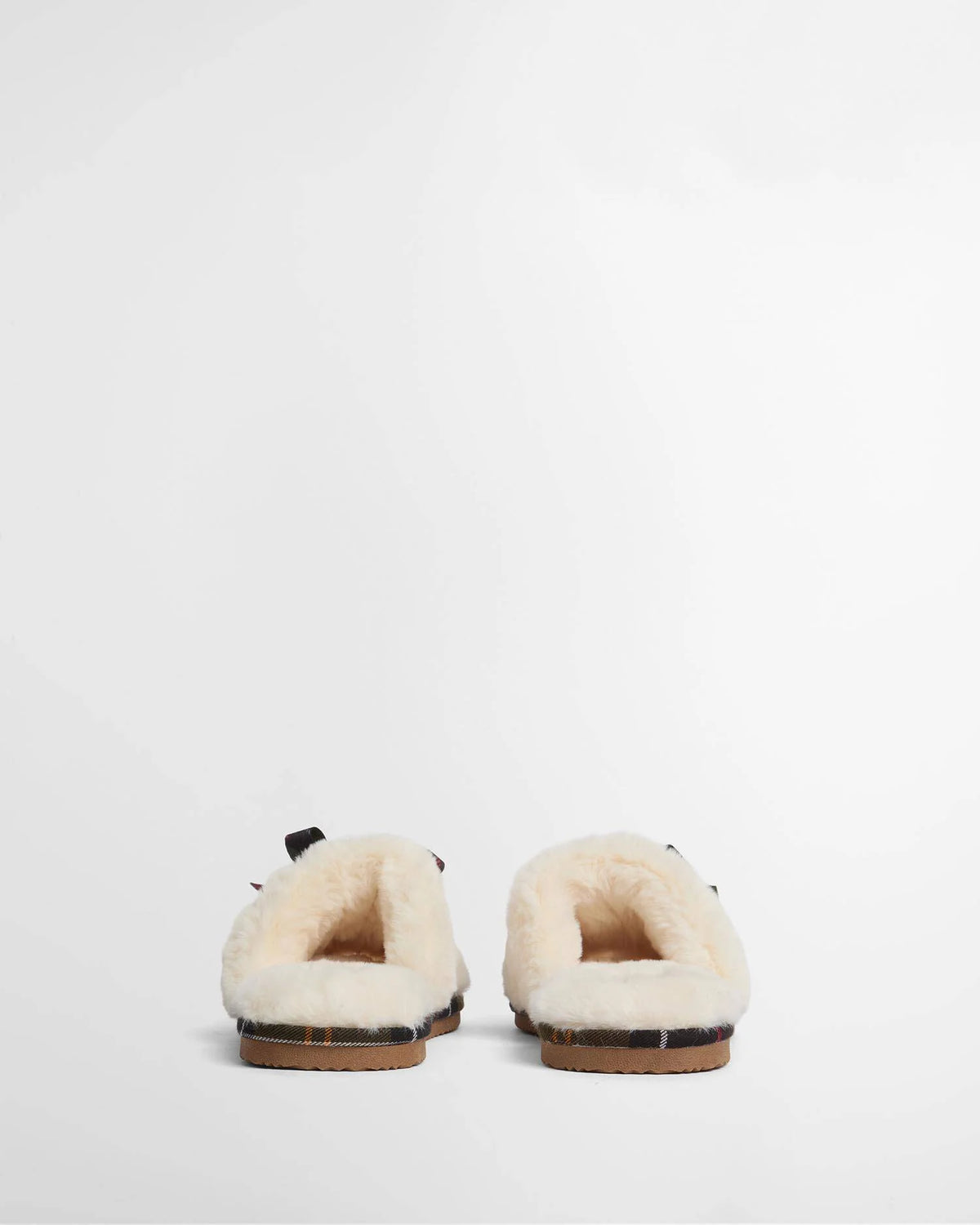 Women's Barbour International Eleanora Slipper in Cream