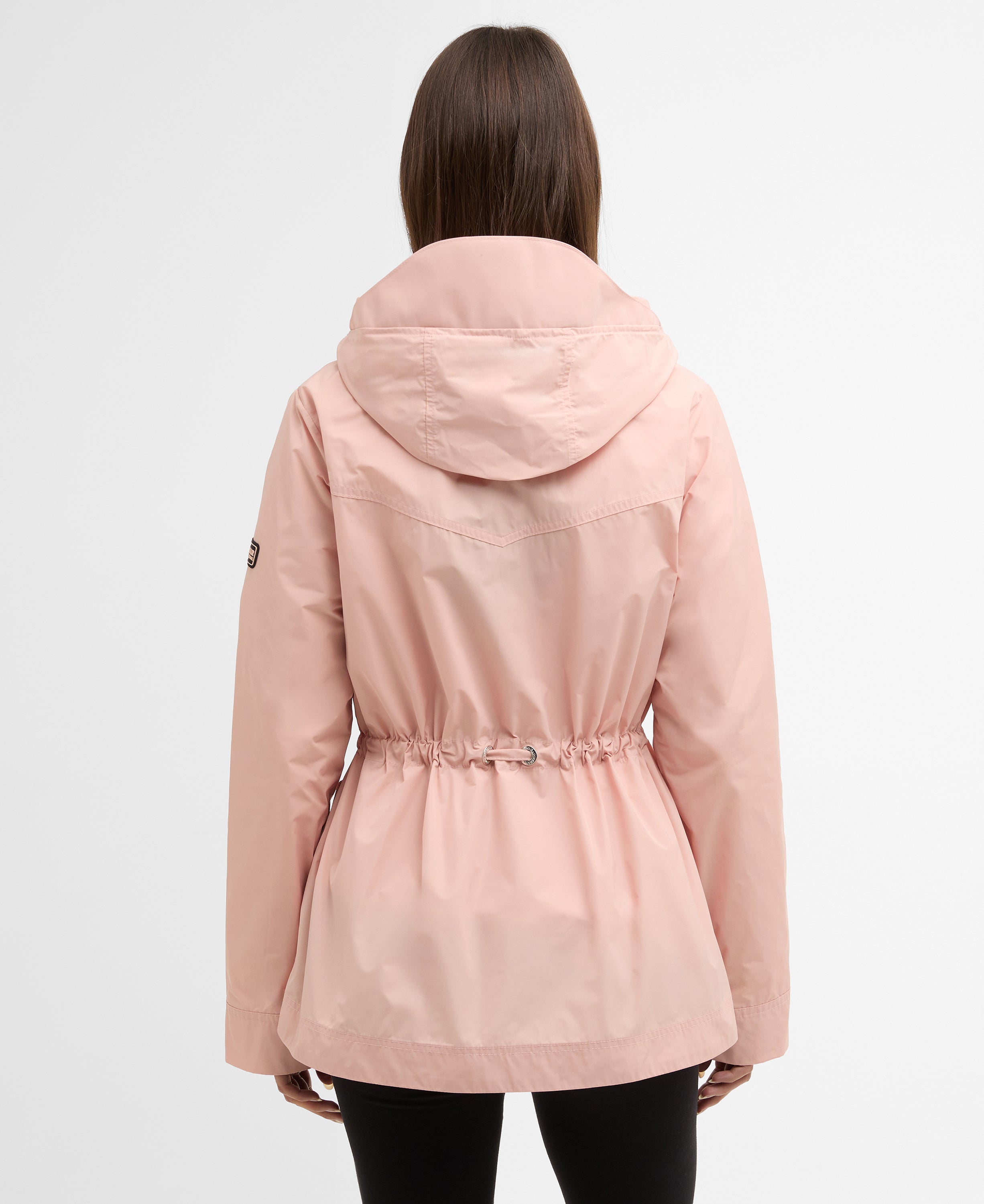Women's Barbour Piper Showerproof Jacket in Desert Pink — view 4