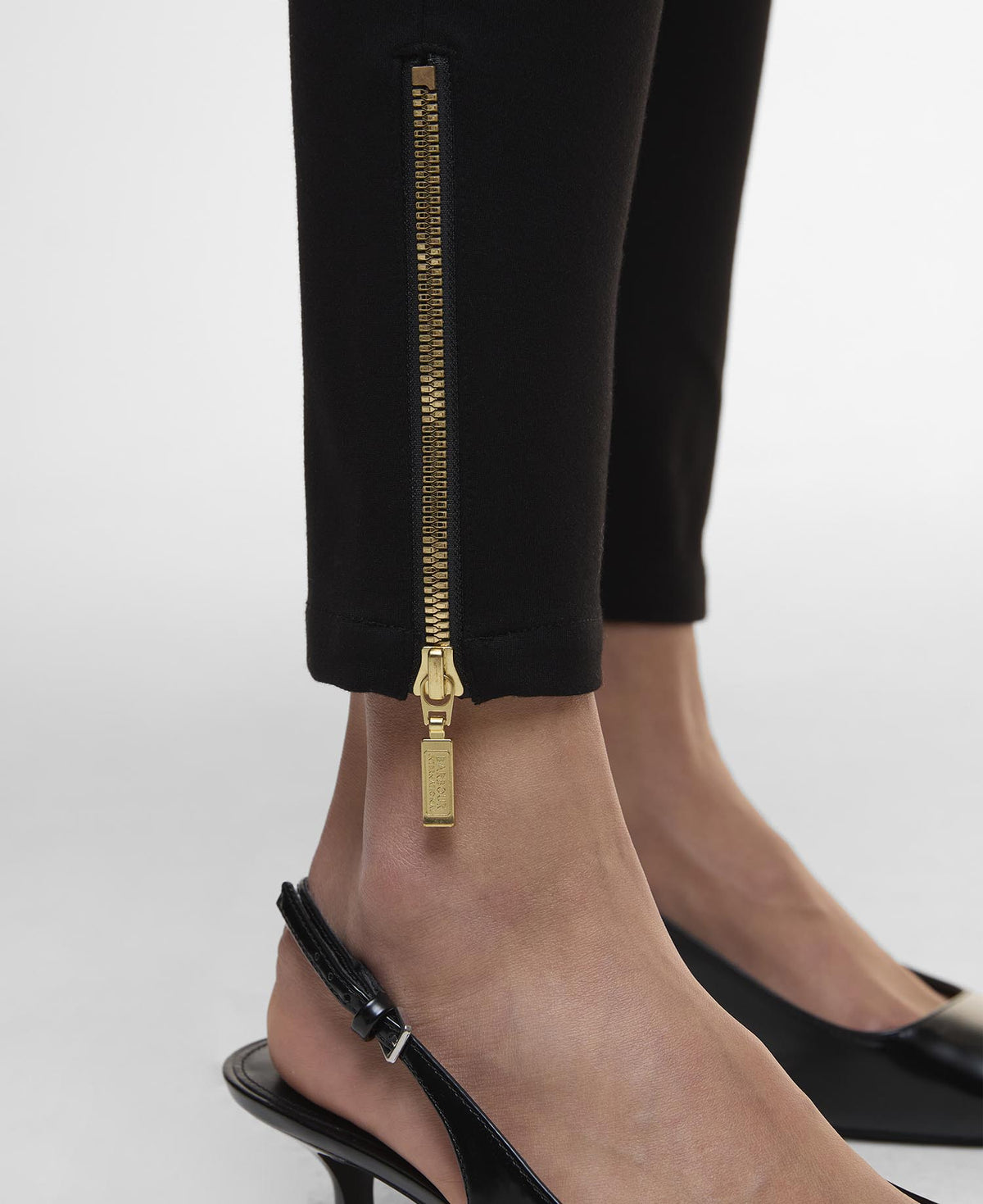 Women's Barbour Stella Trousers in Black — view 5