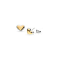 Kit Heath Heart Of Gold Stud Earrings.