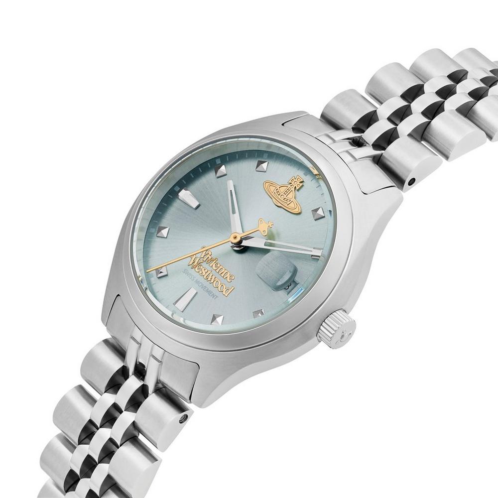 Vivienne Westwood Ladies Little Camberwell Light Blue Dial Watch Stainless Steel by Vivienne Westwood