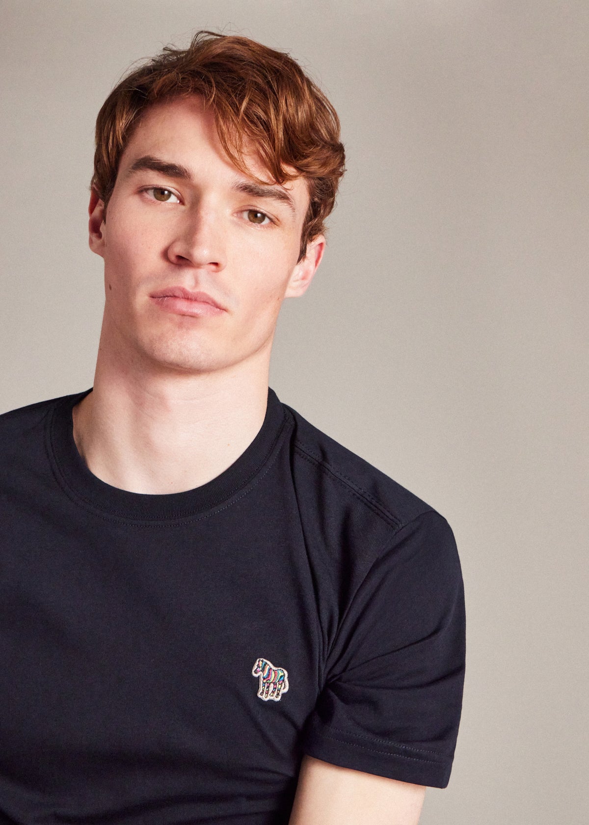 Men's Paul Smith Navy Short Sleeve Reg Fit Zebra T-Shirt - image 6