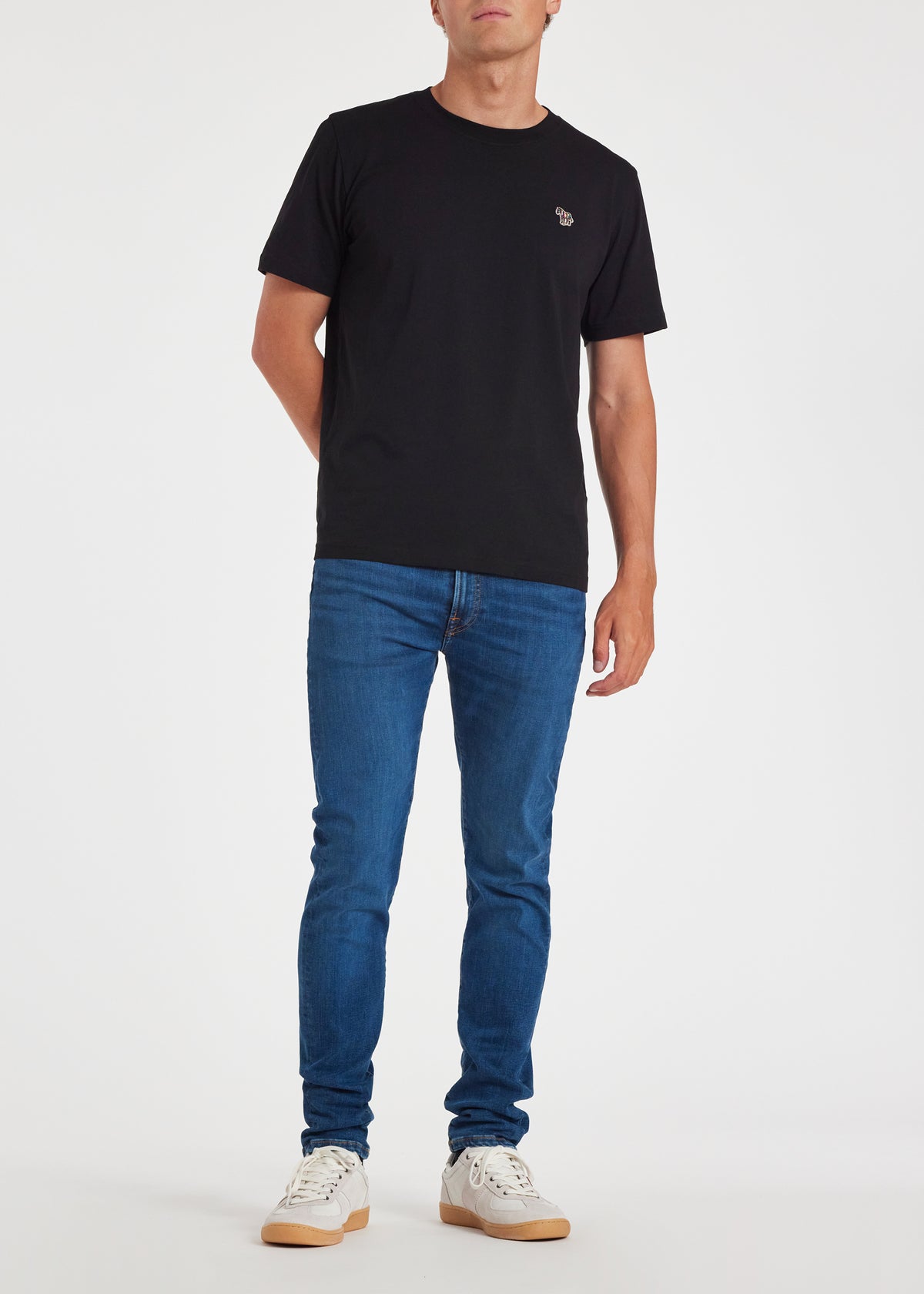 Men's Paul Smith Black Short Sleeve Reg Fit Zebra T-Shirt - image 4