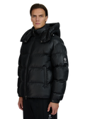 Men's Sandbanks Horizon Puffer in Black