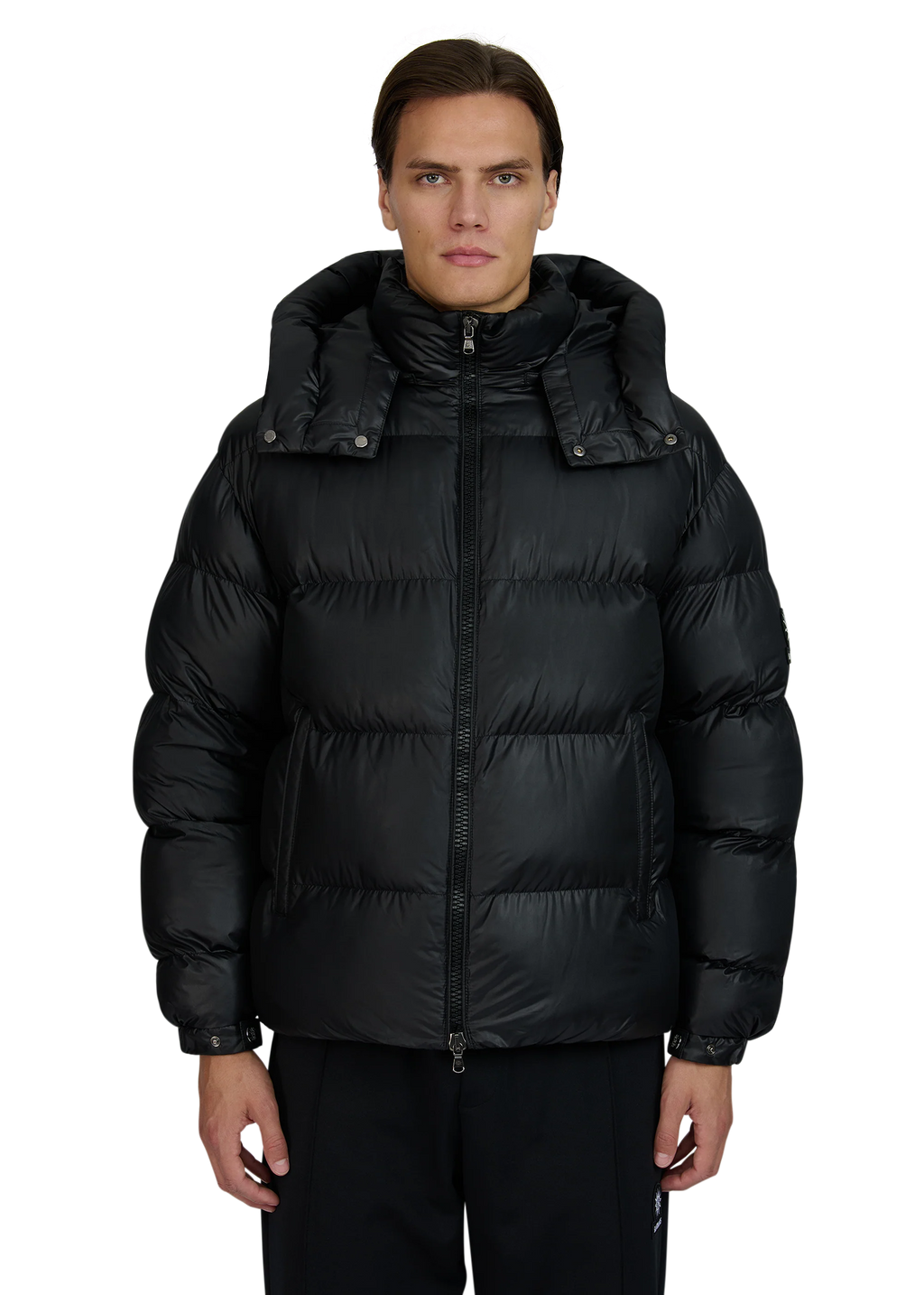 Men's Sandbanks Horizon Puffer in Black