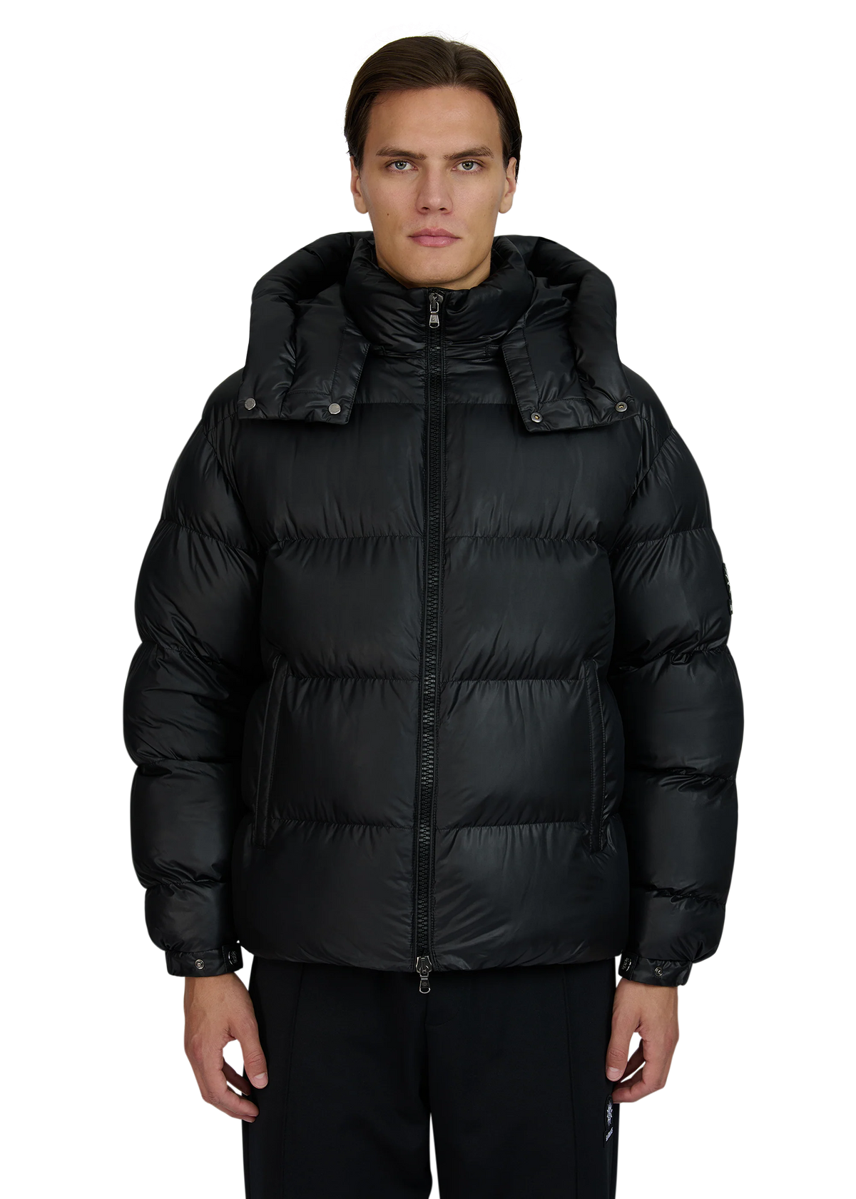Men's Sandbanks Horizon Puffer in Black