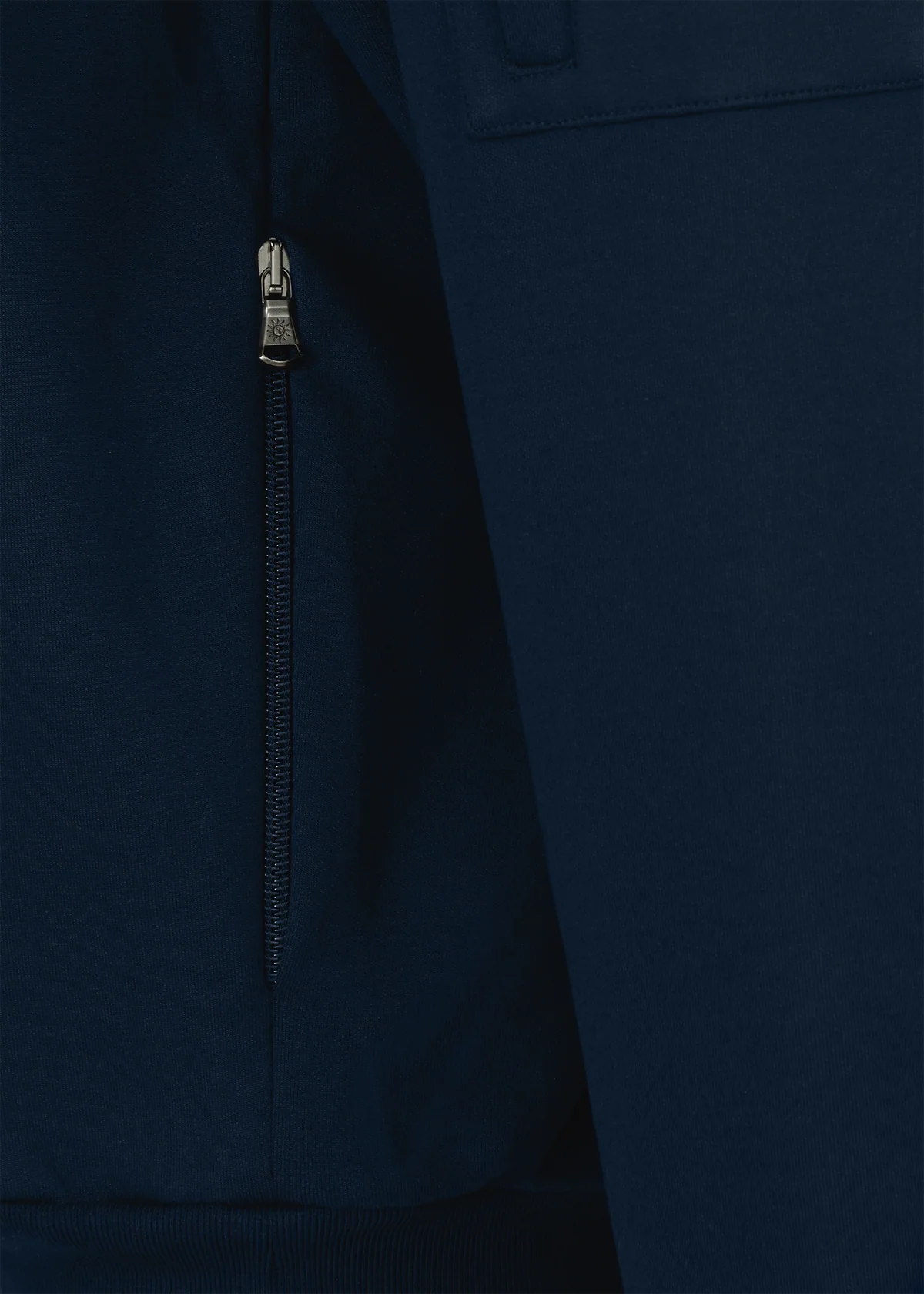 Men's Sandbanks Interlock Hoodie in Navy — view 3
