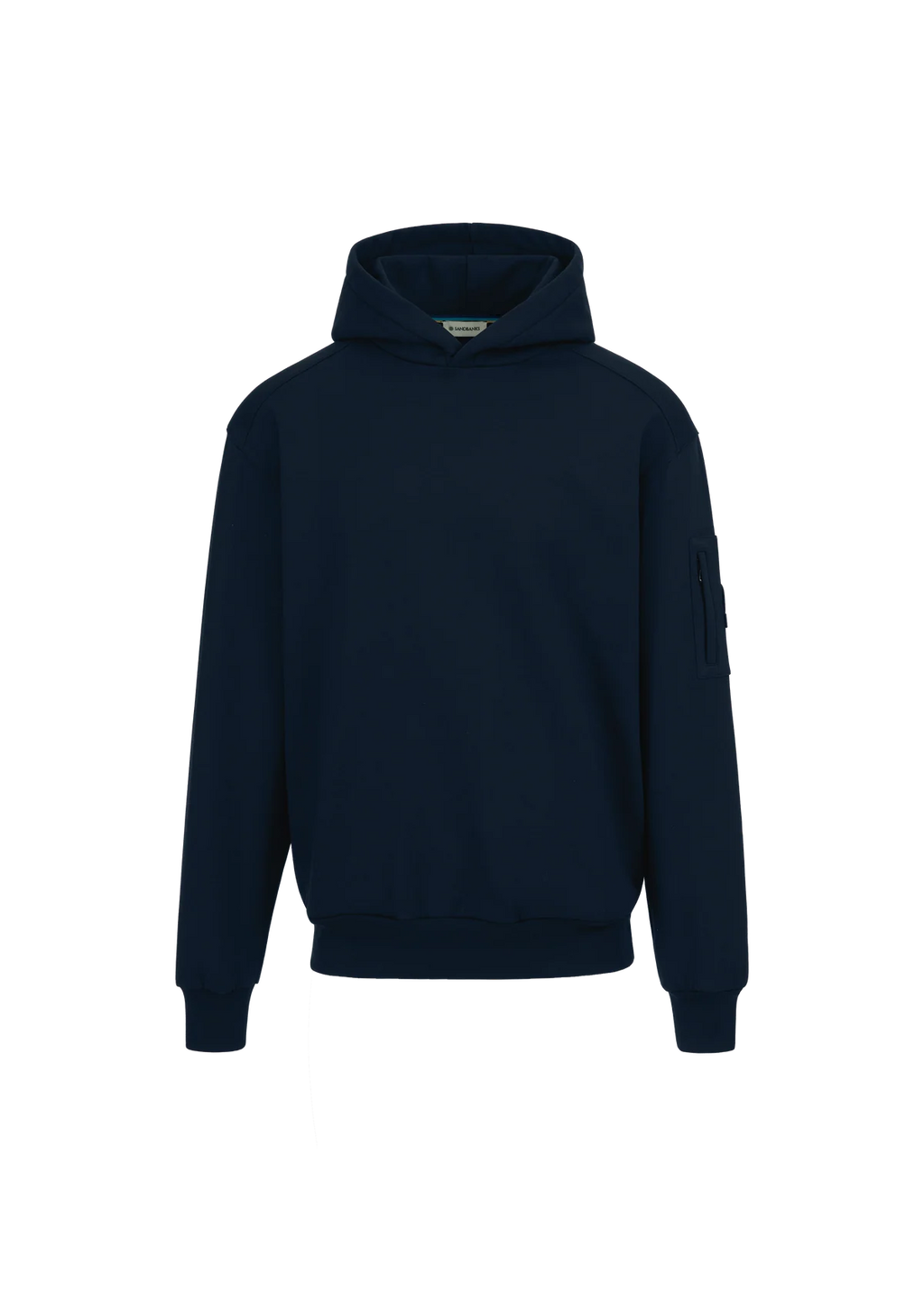 Men's Sandbanks Interlock Hoodie in Navy