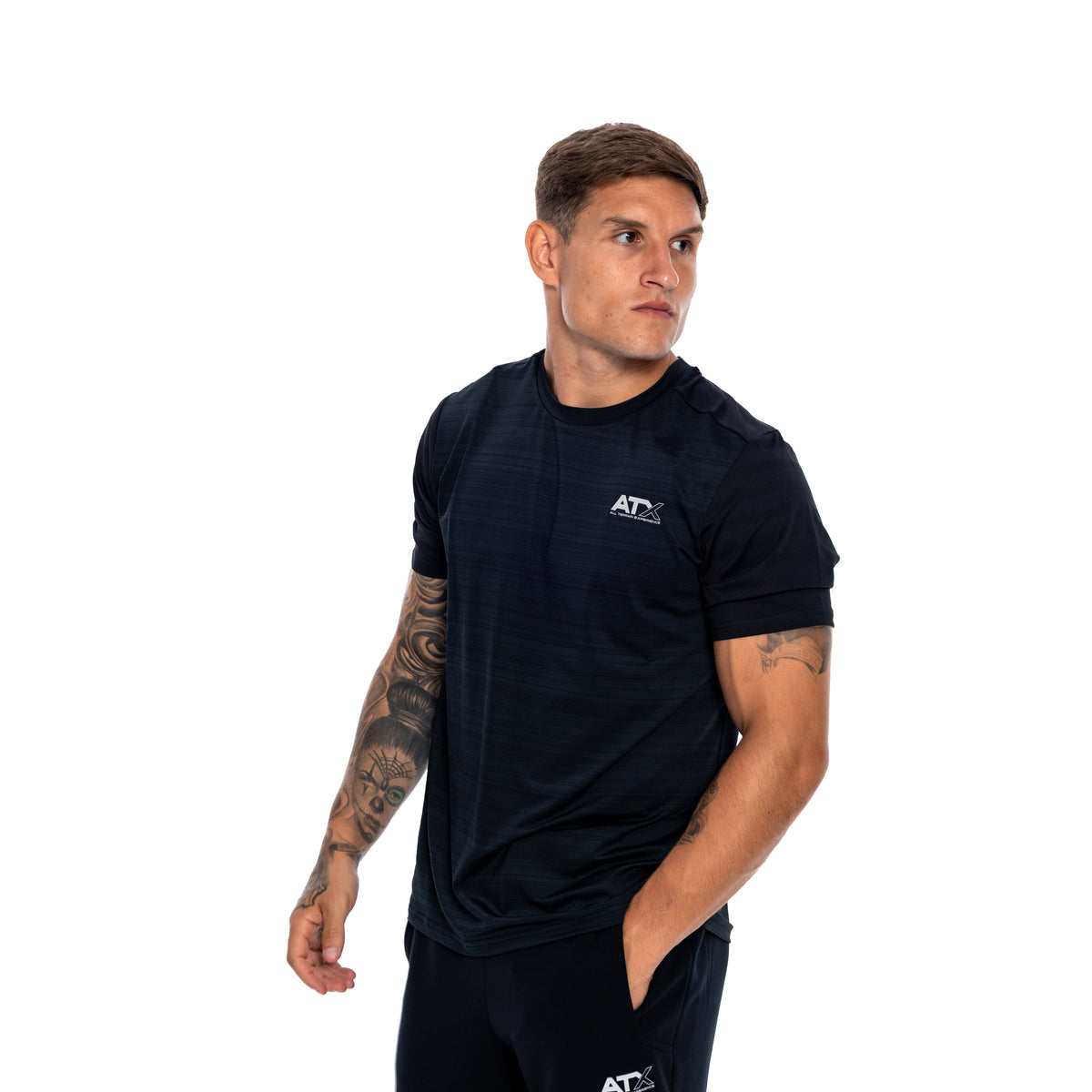 Men's ATX Alpine T-Shirt in Black — view 5