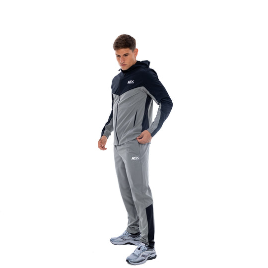 Men's ATX Boulder 2.0 Jacket & Pant In Navy/Dark Grey Tracksuit Set