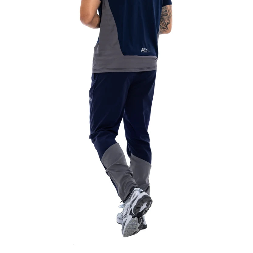 Men's ATX Boulder 2.0 Jacket & Pant In Navy/Dark Grey Tracksuit Set — view 3