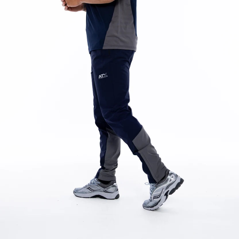 Men's ATX Boulder Pant in Navy/Dark Grey