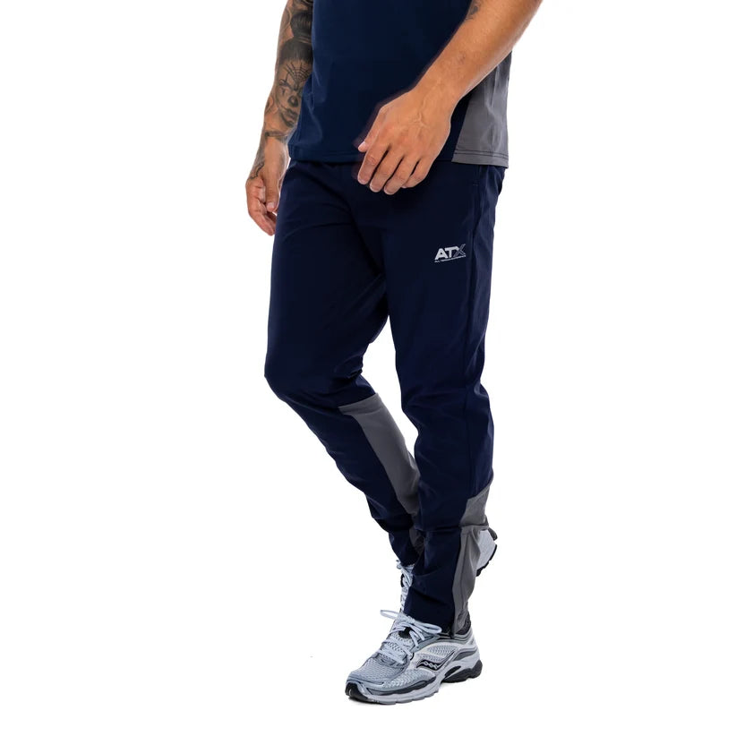 Men's ATX Boulder 2.0 Jacket & Pant In Navy/Dark Grey Tracksuit Set — view 4