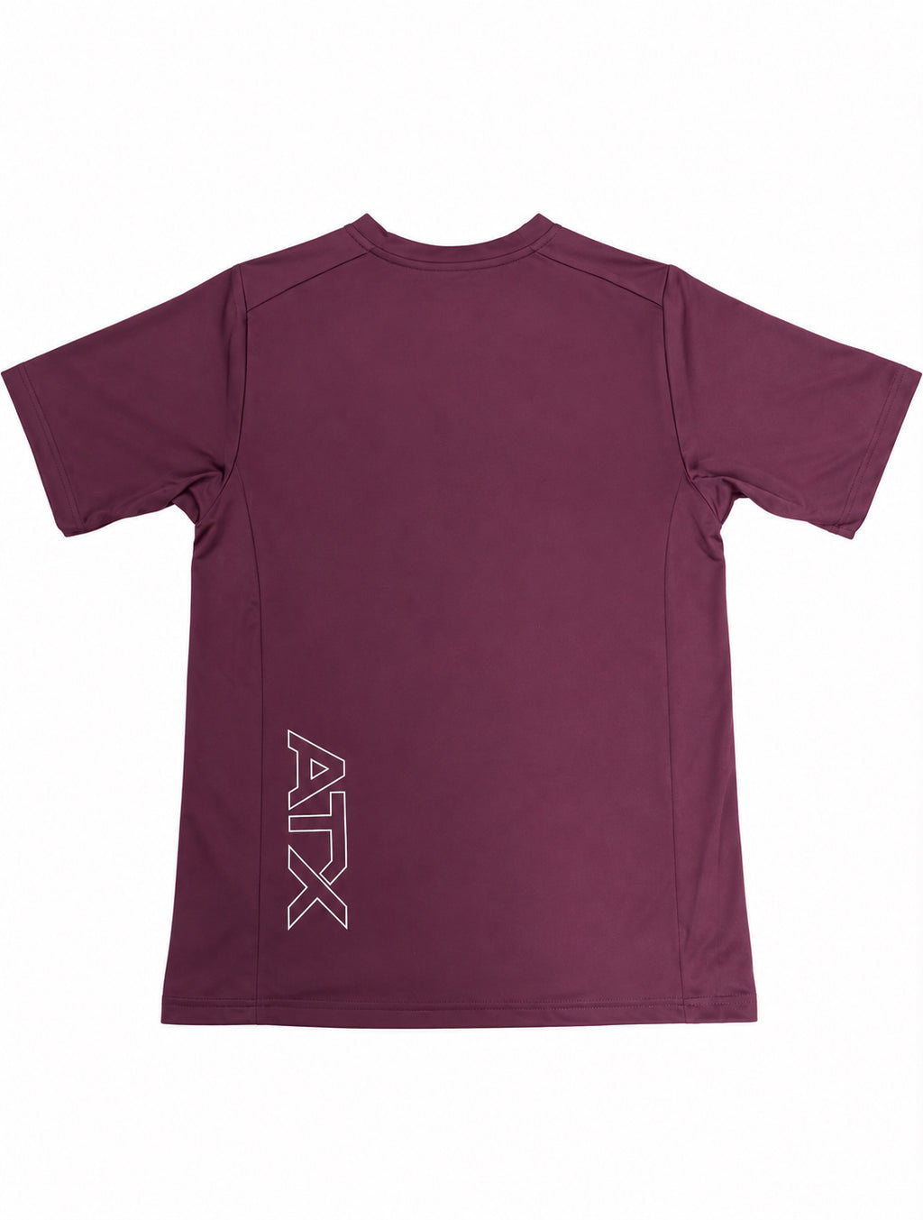Men's ATX Cascade T-Shirt in Dark Burgundy/Dark Grey