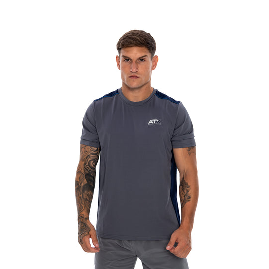 Men's ATX Cascade T-Shirt in Dark Grey/Navy