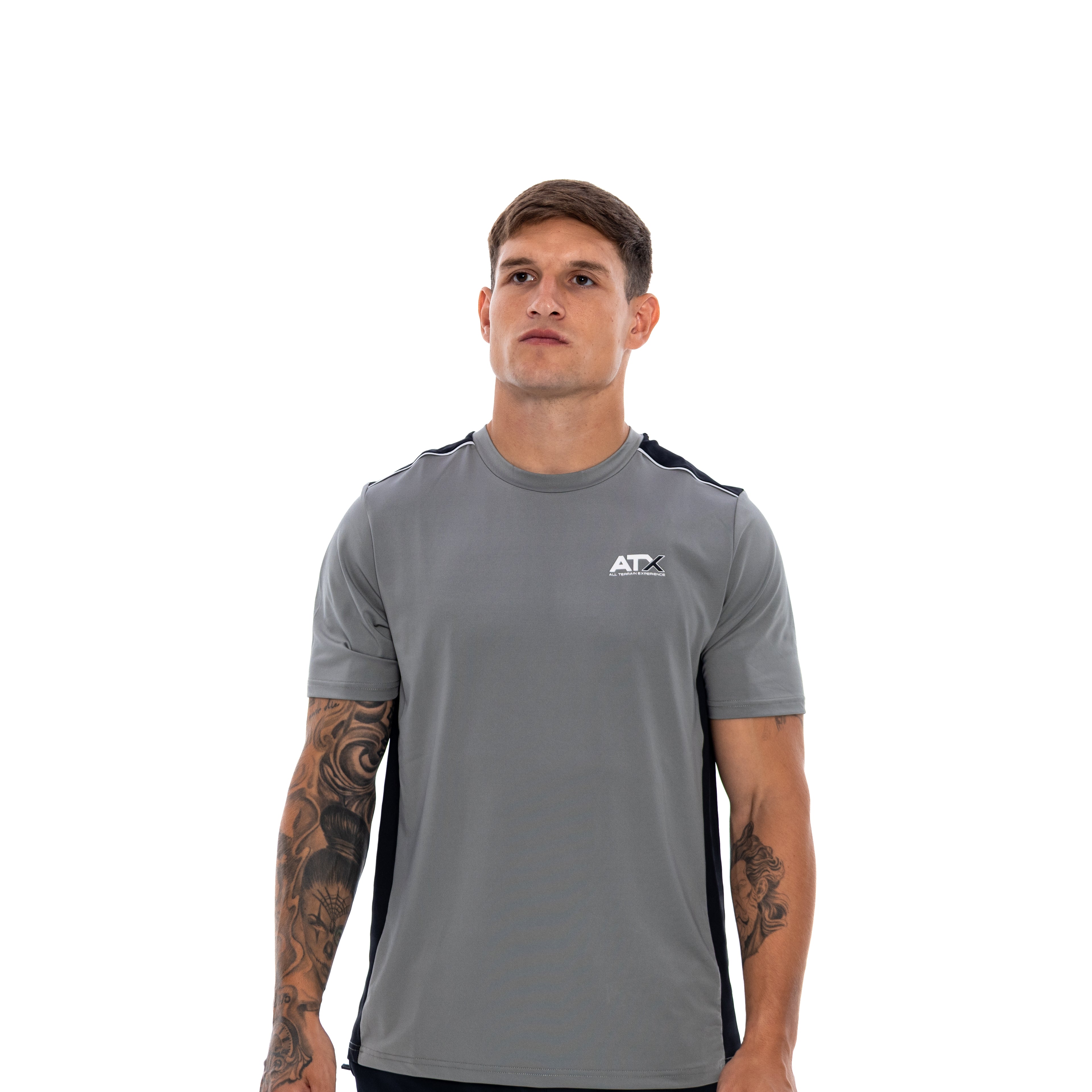 Men's ATX Cascade T-Shirt in Grey/Black