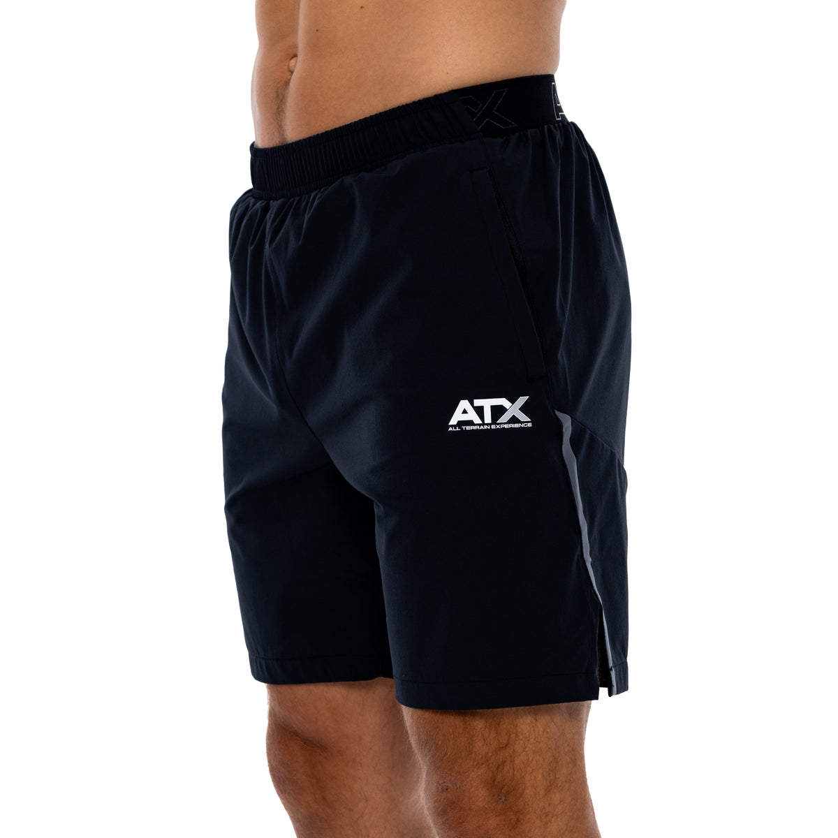 Men's ATX Drift Short in Black/Grey — view 2