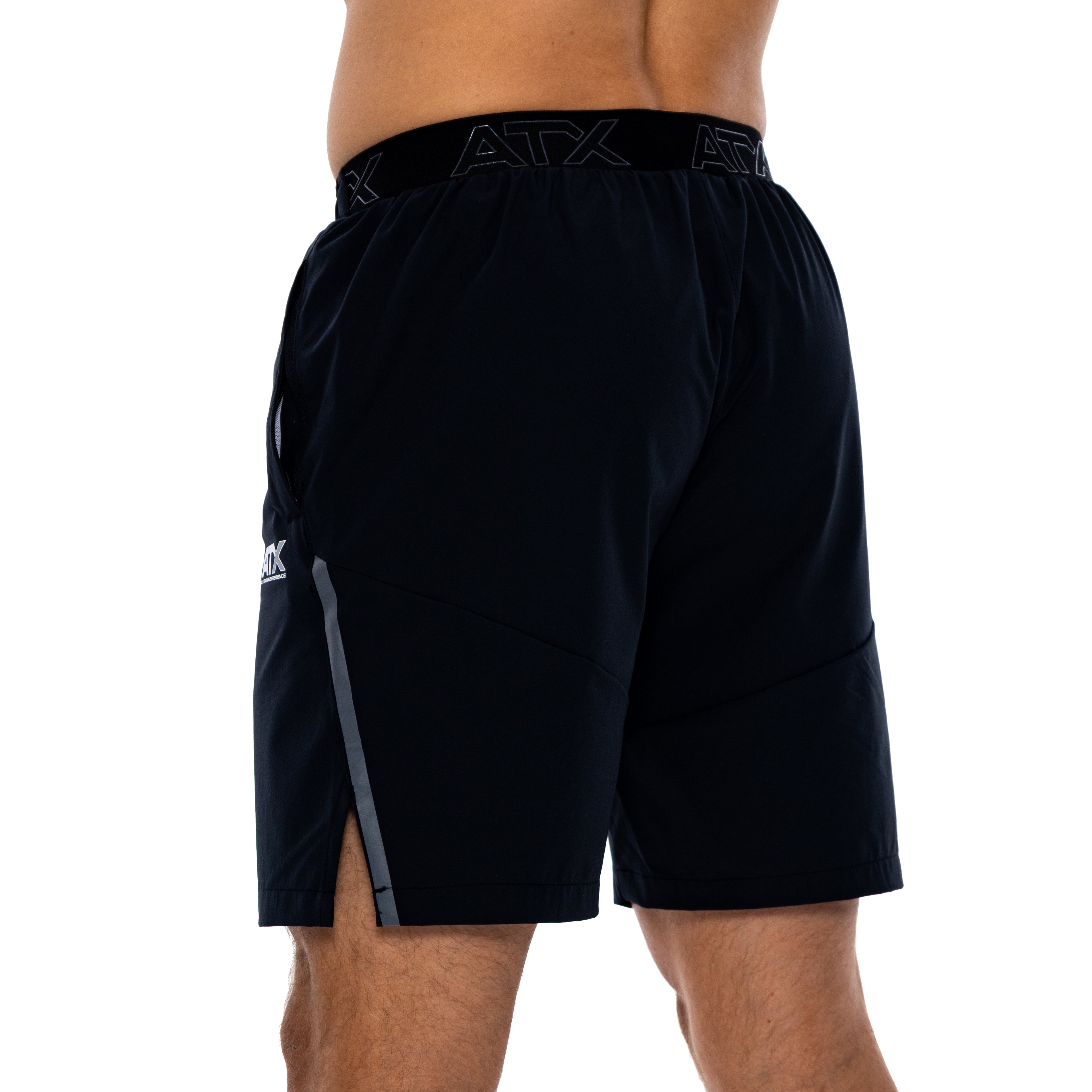 Men's ATX Drift Short in Black/Grey — view 3