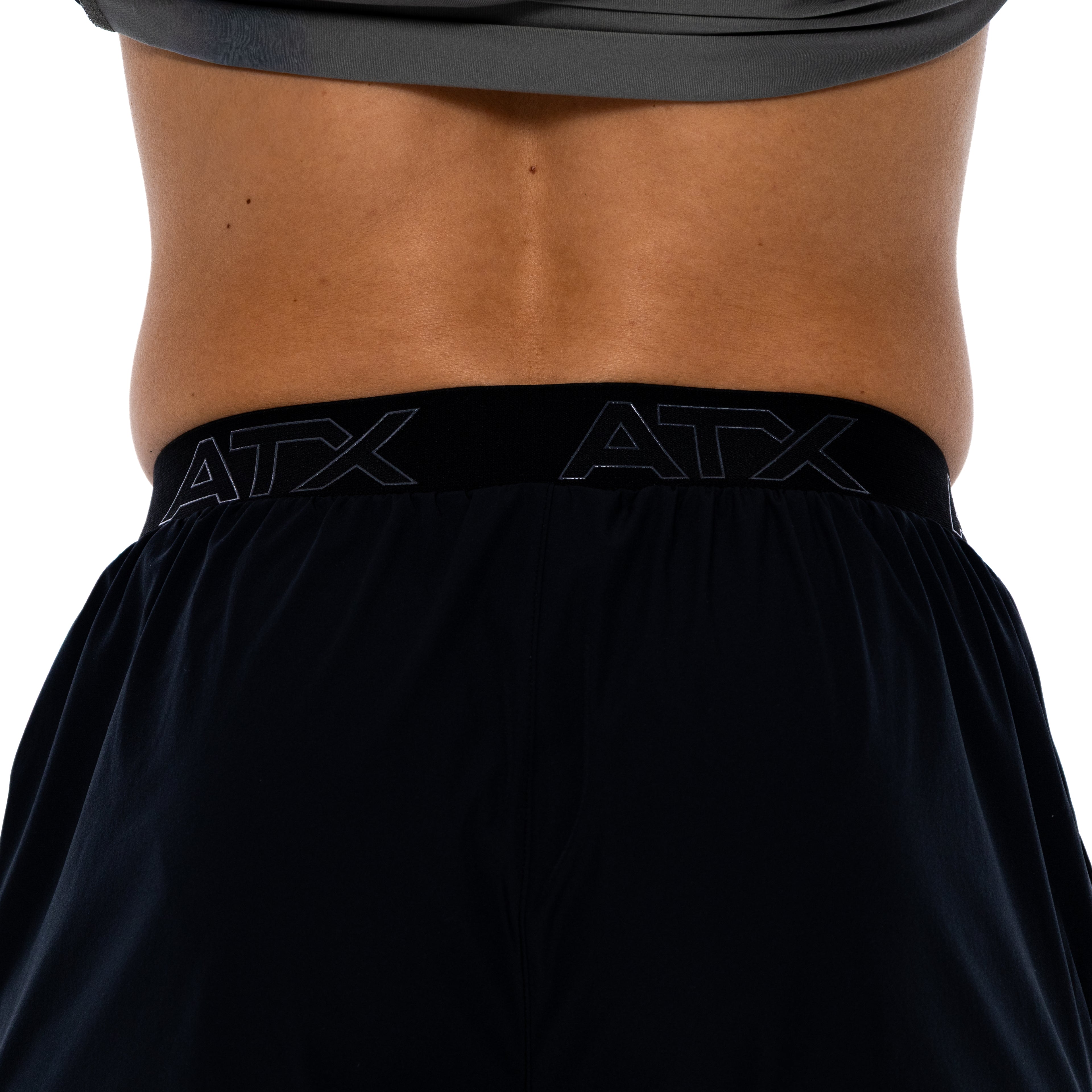 Men's ATX Drift Short in Black/Grey — view 4