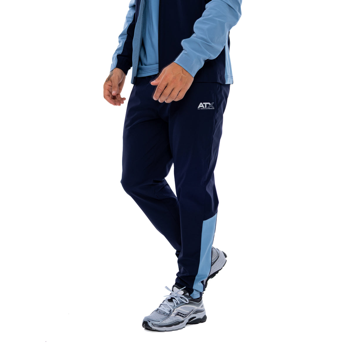 Men's ATX Horizon Track Pant in Navy/Blue — view 4