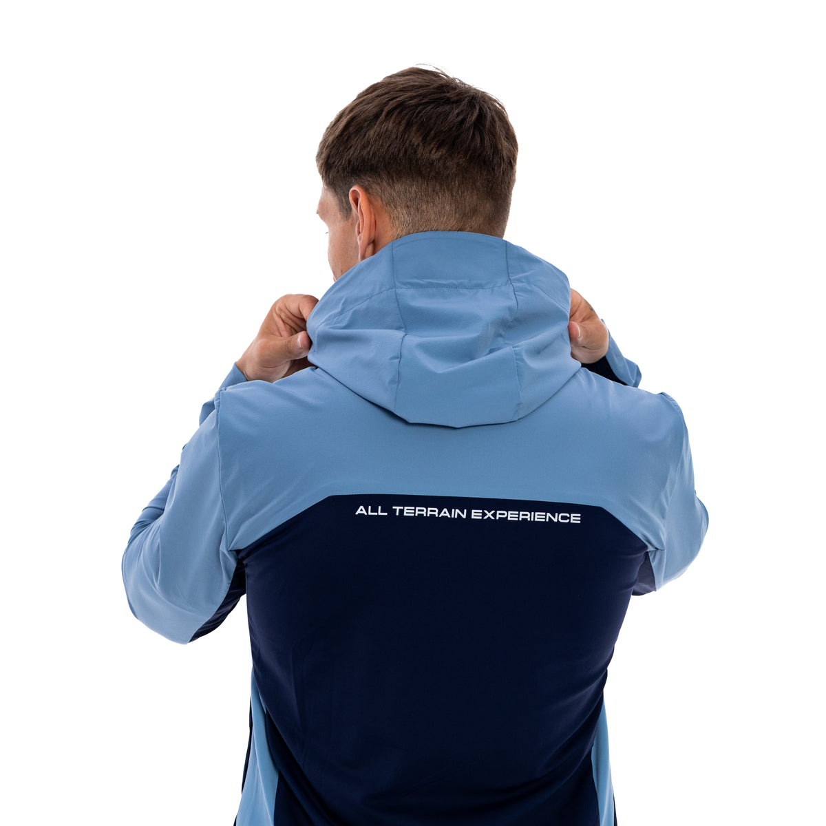 Men's ATX Horizon Track Top in Blue/Navy — view 5