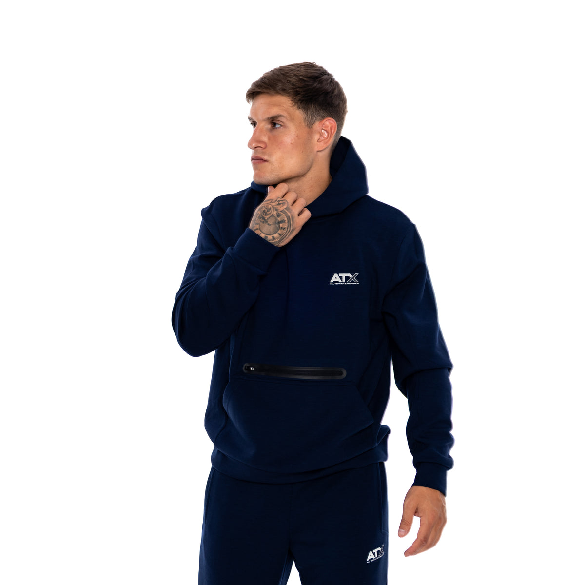 Men's ATX Tundra Oh Hoodie in Navy