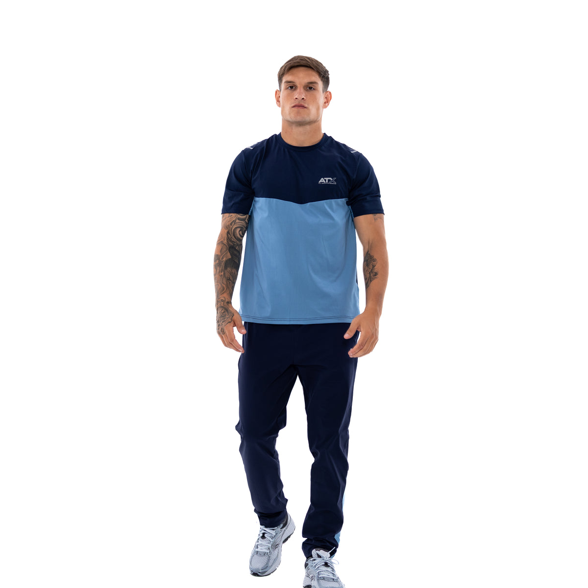 Men's ATX Tundra T-Shirt in Navy/Blue — view 2