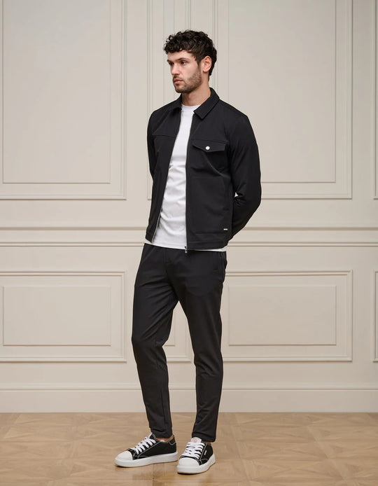 Men's Belier Black Traveller Jacket 2.0 & Black Traveller Pant