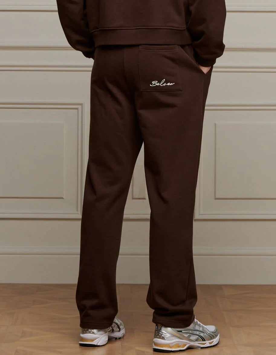 Men's Belier Brown Logo Jogger — view 3