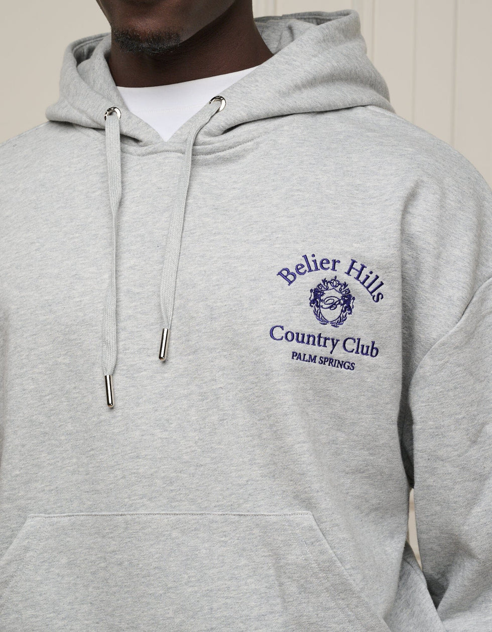 Men's Belier Grey Country Club Hoodie — view 3
