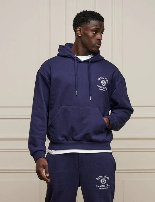 Men's Belier Navy Country Club Hoodie