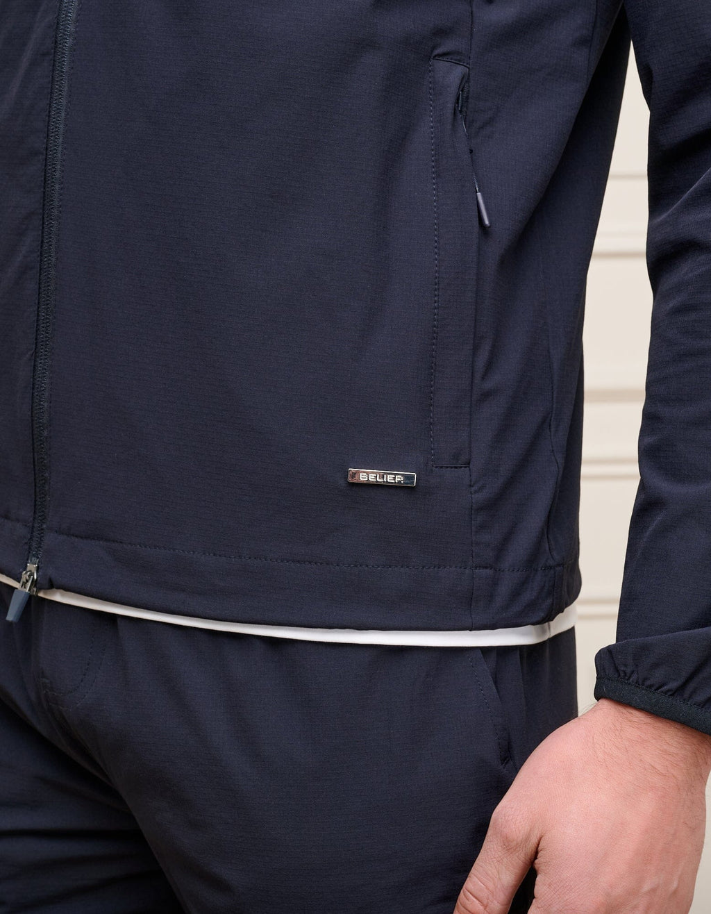 Men's Belier Navy Essential Jacket — view 4